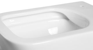 Подвесной унитаз ABBER Rechteck безободковый белый AC1200