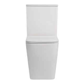 Унитаз-компакт ABBER Rechteck AC1210 безободковый белый