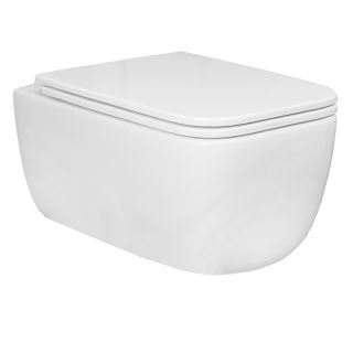 Унитаз подвесной AZARIO FLAVIA AZ-0076-UQ1 с быстросъемным сиденьем микролифт