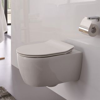 Унитаз SSWW NC2038V подвесной белый, безободковый