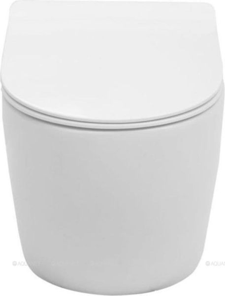 Унитаз подвесной Aquanet Rimless Cetus-W BL-102N-WHT 211908 белый