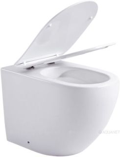 Унитаз приставной Aquanet Rimless Cetus 2.0 F LX-1902 243540 белый