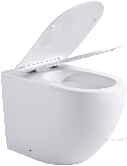 Унитаз приставной Aquanet Rimless Cetus 2.0 F LX-1902 243540 белый