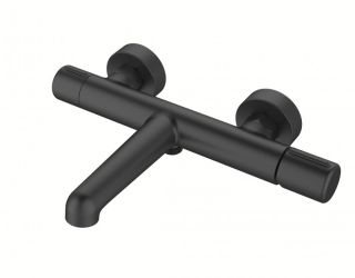 Смеситель для ванны BelBagno Uno чёрный матовый UNO-VASM-NERO