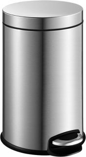 Ведро для мусора WELTWASSER WW ERFIE MT 5L ХРОМ МАТОВЫЙ