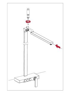Душевая система Timo Torne SX-4310/03 чёрный