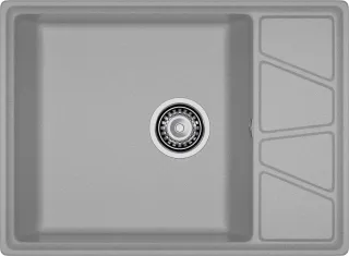 Мойка кухонная GranFest VERTEX V-680L серый