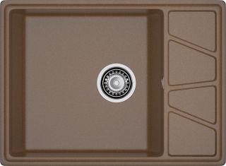 Мойка кухонная GranFest VERTEX V-680L терракот