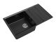 Мойка кухонная GranFest Чёрная Level LV-860 L чер