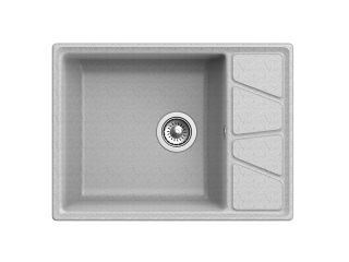 Мойка кухонная GranFest Серая Vertex V-680 L сер