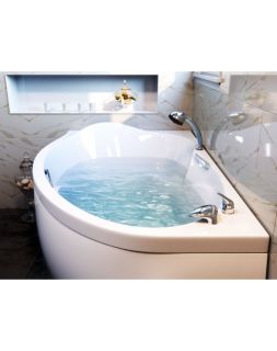 Ванна из искусственного камня Фэма Стиль Аделина R 170x96 см