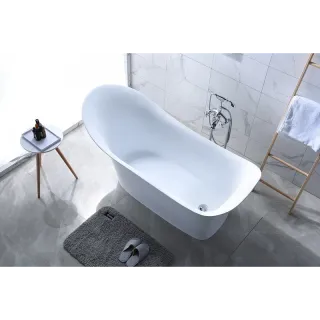 Ванна из искусственного камня Timo Juta JUTA1815 180x85 см белый