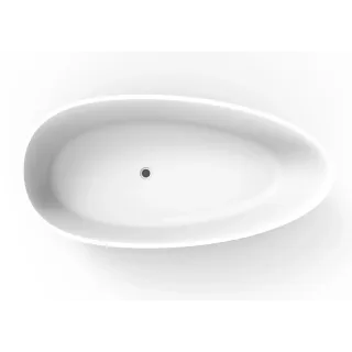 Ванна из искусственного камня Timo Rali RALI1500 150x80 см белый