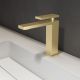 Смеситель для раковины Vincea Dice VBF-2DS1BG, брашированное золото