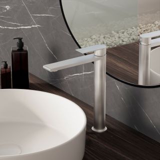 Смеситель для раковины Vincea Vogue (SS) VBF-2VS2BN, брашированный никель