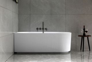 Ванна акриловая Vincea VBT-428-1700L, 1700*800*580, цвет белый, левая, щелевой перелив