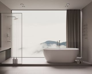 Ванна акриловая Vincea VBT-705-1800, цвет белый, щелевой перелив