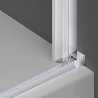 Душевая дверь Vincea Alpha VDP-3AL950MT, хром, стекло текстурное