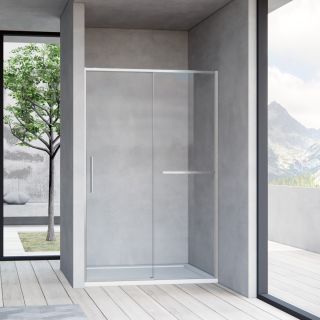 Душевая дверь Vincea Slim Soft VDS-1SS120CLBN, 1200, брашированный никель, стекло прозрачное