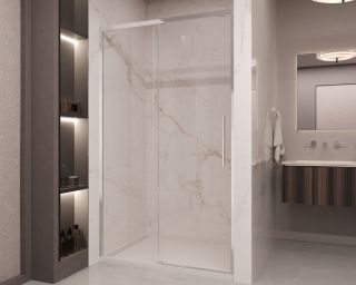 Душевая дверь Vincea Stella VDS-1ST130CL, 1300, хром, стекло прозрачное