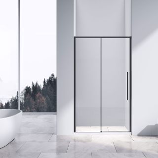 Душевая дверь Vincea Slim-N VDS-4SN120CLB, 1200, черный, стекло прозрачное,