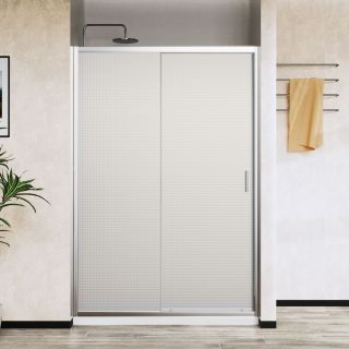 Душевая дверь Vincea City VDS-5CT130MT, 1300, хром, стекло текстурное