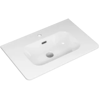 Раковина накладная Brevita Onda 80 B-OND080-01 белый