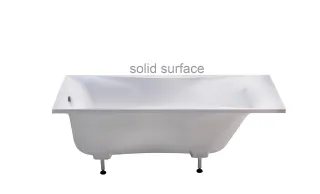 Ванна из искусственного камня Astra-Form Вега 01010067 170x70 см белый матовый