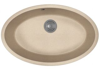 Кухонная мойка Florentina Вега Овал песочный