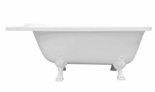 Ванна из литьевого мрамора Эстет Венеция ФР-00001848 Л 170x80см белый