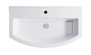 Тумба с раковиной Astra-Form Венеция 2.0 3100001ncss3005-r80b+04010019 100 см голубой матовый