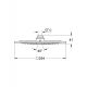 Верхний душ GROHE Rainshower F-series 27271000 хром