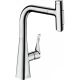 Смеситель для кухни Hansgrohe Metris Select 73817000 нержавеющая сталь