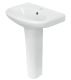 Раковина пьедестальная Sanita Самарская 57см белый