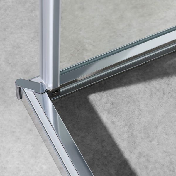 Душевой уголок Vincea Slim-U VSS-2SU900CL 90x90 см, профиль хром, стекло прозрачное