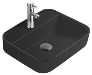 Накладная раковина Avimano Vision 1245122 50см чёрный матовый