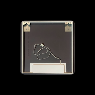 Зеркало Vincea LED VLM-3BE8008-2 800х800 c сенсорным выключателем и диммером, антизапотевание