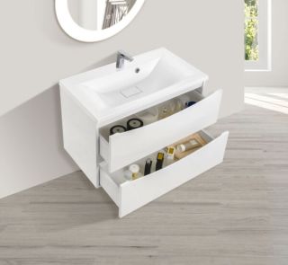 Тумба под раковину Vincea Mia VMC-2MA750GW 75 см