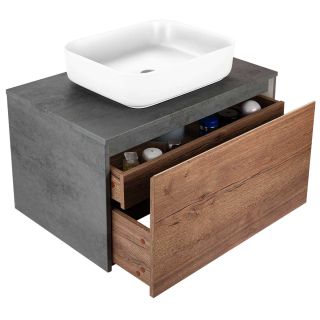 Тумба под раковину Vincea Mesa VMC-2MS800TB 80 см