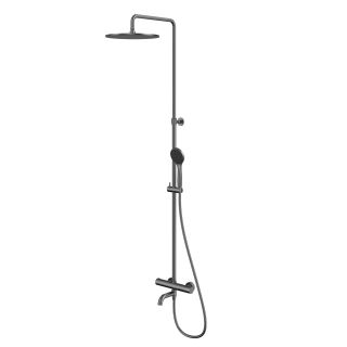 Душевая стойка термостатическая WHITECROSS Y Y1234BASICGM оружейная сталь