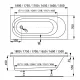 Акриловая ванна VagnerPlast Kasandra VPBA167KAS2X-04 160x70см белый