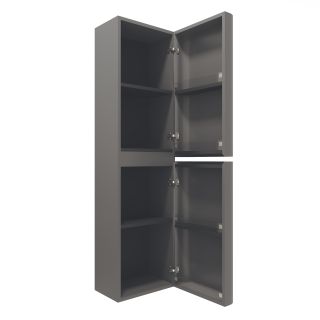 Шкаф Vincea Caprise VSC-4CA150MLG-L подвесной, левый, 1500*404*350, светло-серый матовый