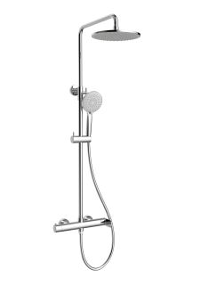 Душевая стойка Vincea Rondo VSFS-1R0CH, хром