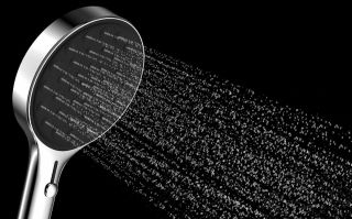 Душевой комплект Vincea Inspire VSFW-3I21MT3GM встраиваемый, термостатический, двухрежимный, вороненая сталь