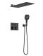 Душевой комплект Vincea Futura VSFW-401TMB с термостатом трехрежимный чёрный