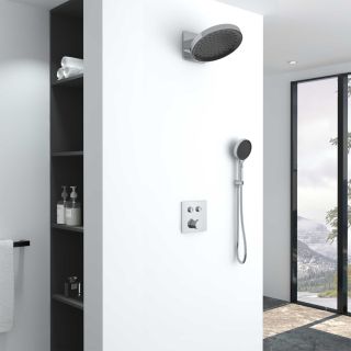 Душевой комплект Vincea VSFW-421I3CH встраиваемый, двухрежимный, хром