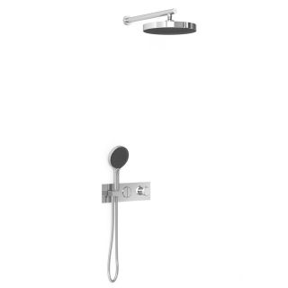 Душевой комплект Vincea VSFW-422TI2CH встраиваемый, двухрежимный, термостатический, хром