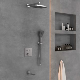 Душевой комплект Vincea VSFW-4311CH встраиваемый, трехрежимный, хром