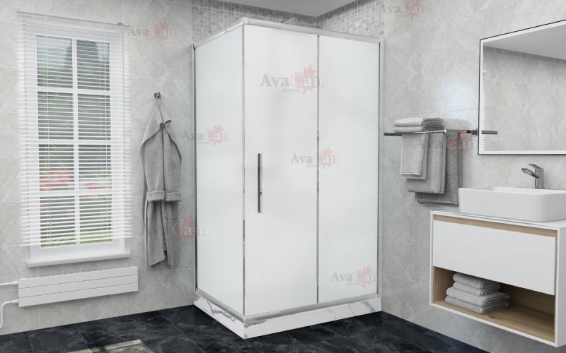 Душевой уголок AvaCan FС 160-180 + SС90 MT хром