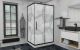 Душевой уголок AvaCan FB 160-180+ SB 90 MT чёрный